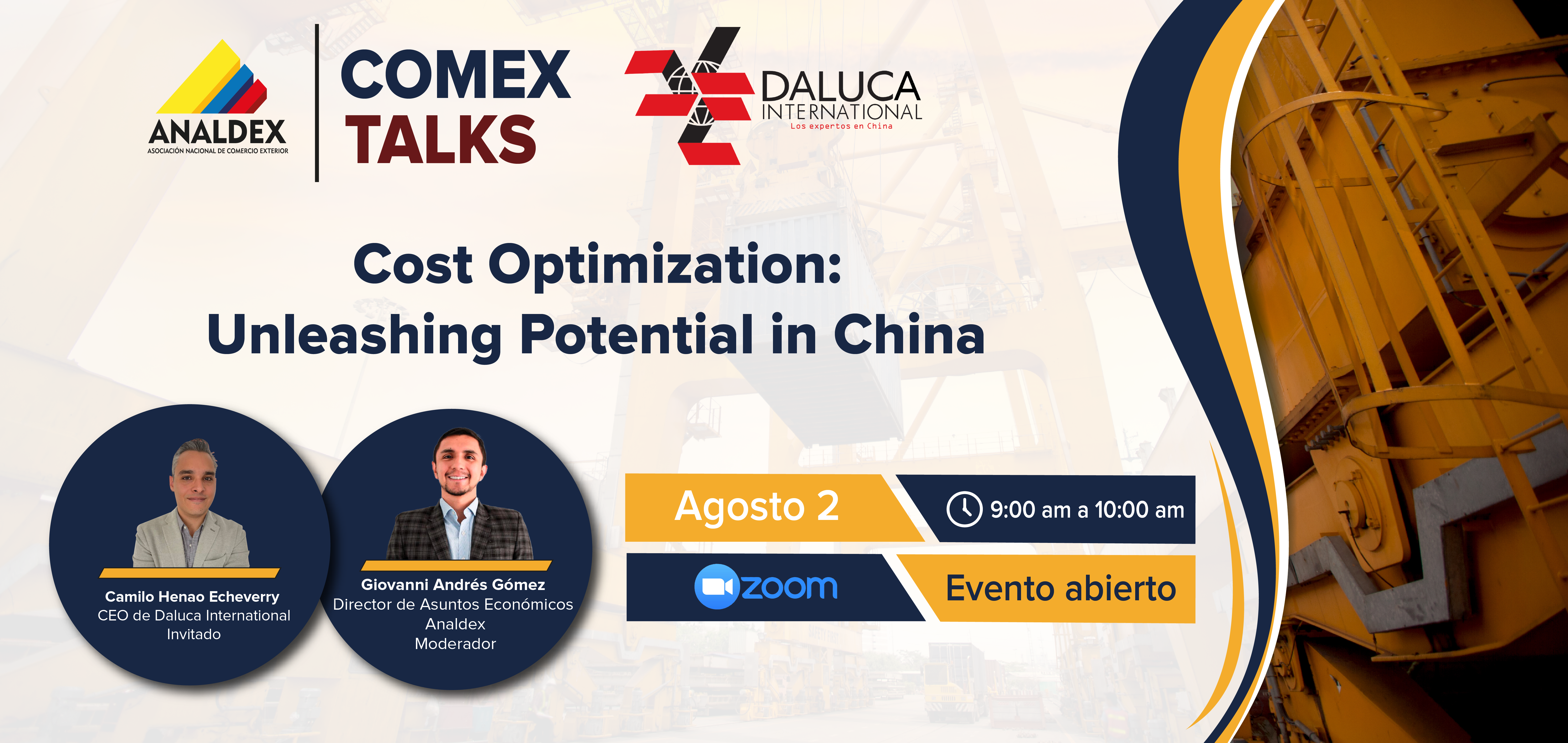 Comex Talks: Cost Optimization:  Unleashing Potential in China